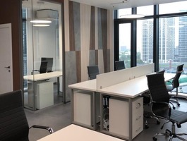 Офисное помещение 117 кв.м. на 11 этаже в бизнес-центре IQ Квартал