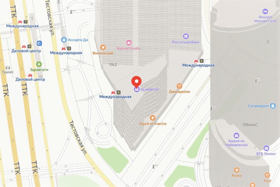 Продается помещение рядом с метро международная - Москва Сити - башня айкью квартал 53 м2