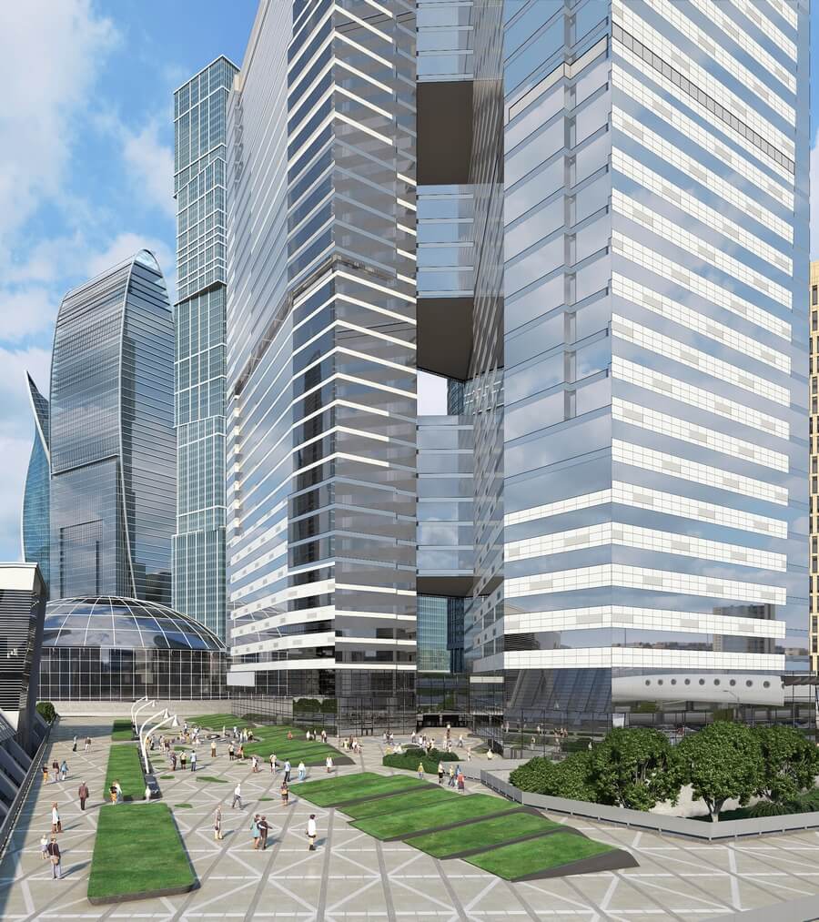 Продажа торгового помещения 118 кв. метров в Москва-Сити - МФК IQ Квартал