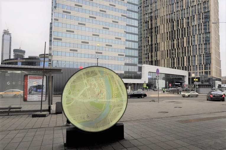 Вид из окон продаваемого офиса в БЦ IQ Квартал в Москва Сити